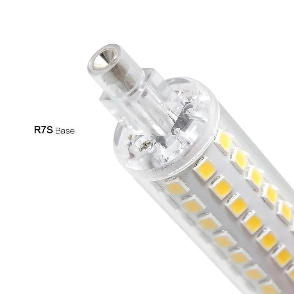 Кукурузная лампа J118 78 мм Базовая R7S Светодиодная 3014 SMD заменяемая галогенная