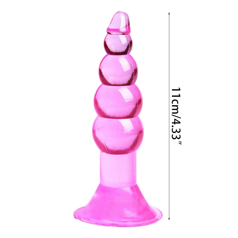 Набор вибраторных анальных пробок с бусинами 573C для массажа простаты, секс-игрушки для геев, дилдо с хвостом лисы, товары для пар.