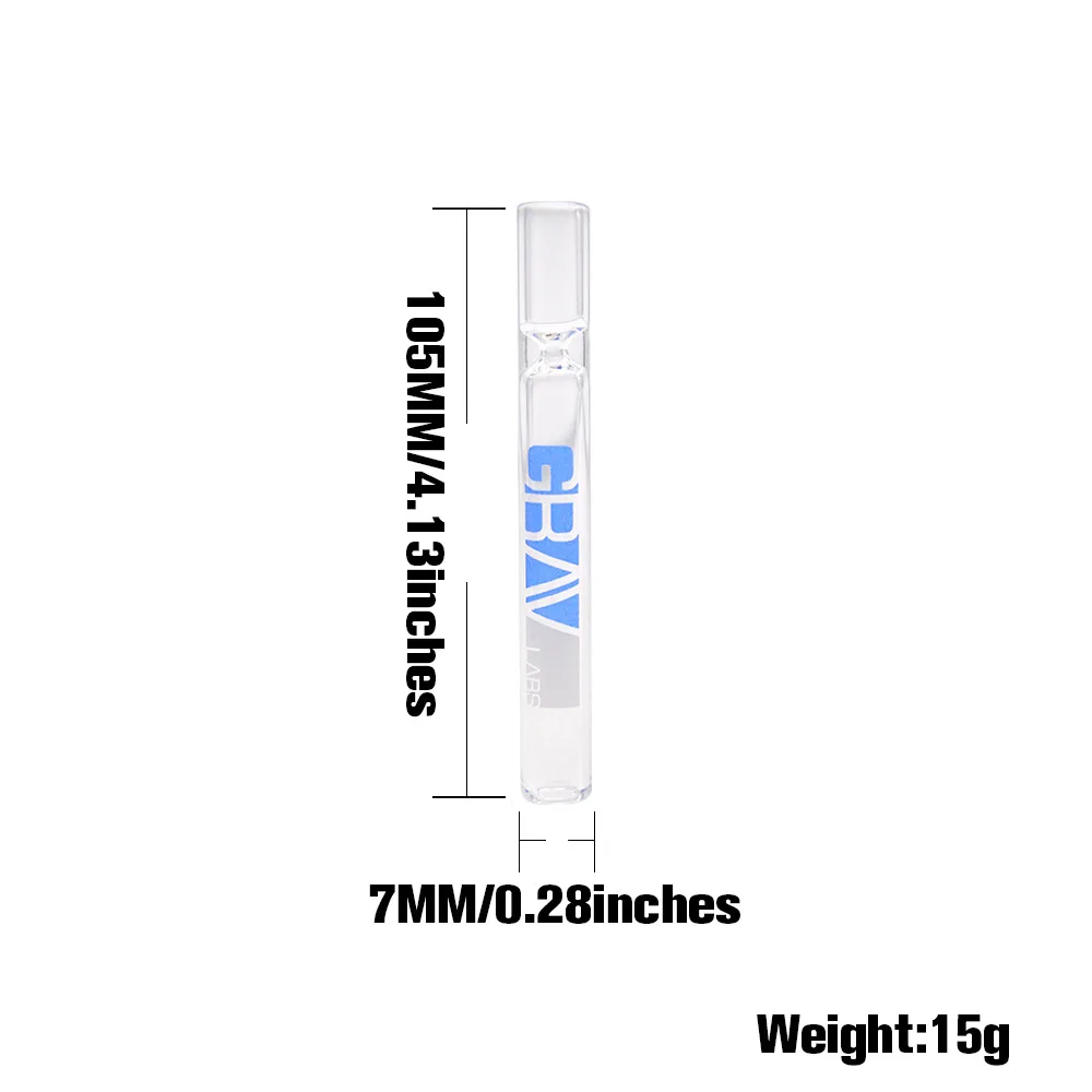 Модный стеклянный держатель для сигарет длина дымовых труб 105 мм сигареты трубки