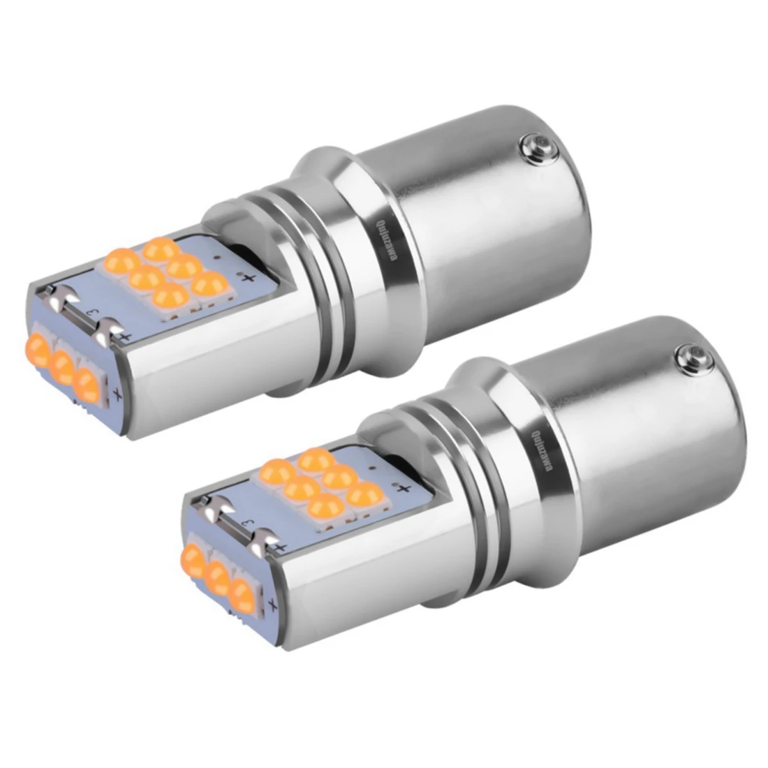 2 шт. новый светодиодный указатель поворота 1156PY 7507 PY21W BAU15S супер яркий на
