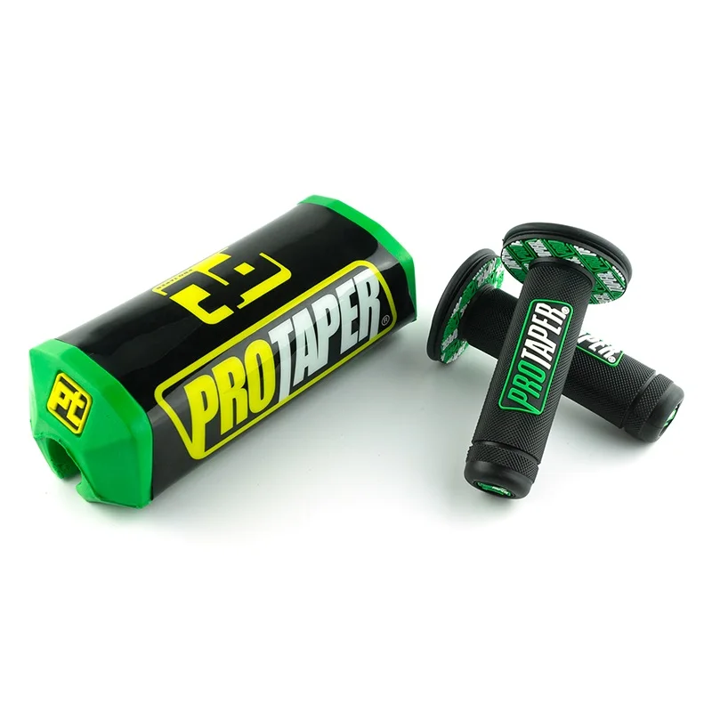 Dirt Pit Bike защита для мотокросса, руль для груди и профессиональные для ручек, ручки для KTM CRF YZF KLX BSE Kayo 0805 - Цвет: Армейский зеленый