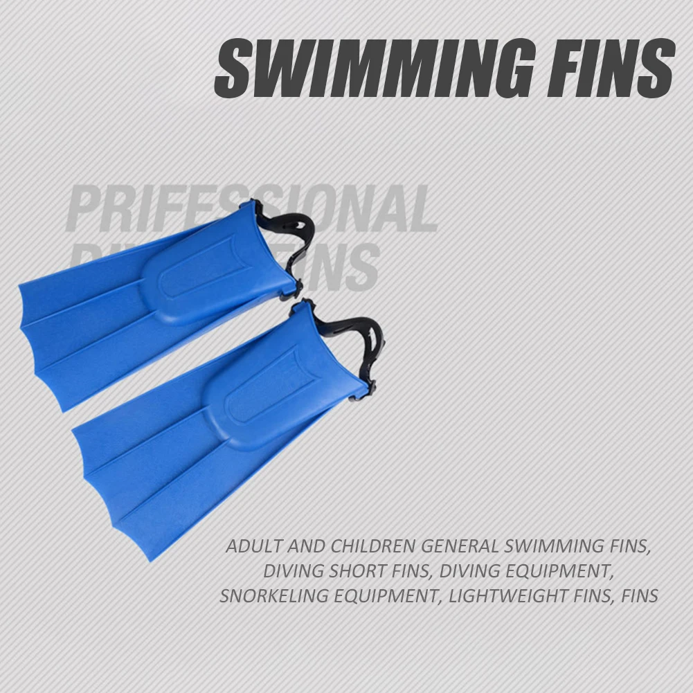

Swimming Fins Adults Children Short Foot Diving Fins Snorkeling Foot Flippers Ultra Light Fins Water Sports Activities Equipment