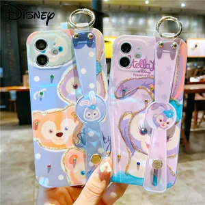 disney star delu for iphone 78pxxrxsxsmax1112pro cartoon blu ray wristband stand anti drop mobile phone case free global shipping