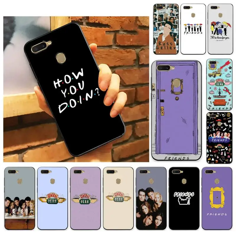 

Central Perk Coffee friends tv show Phone Case Case For Oppo A9 Realme C3 6Pro Cover For vivo Y91C Y17 Y19 Protective Back Cover
