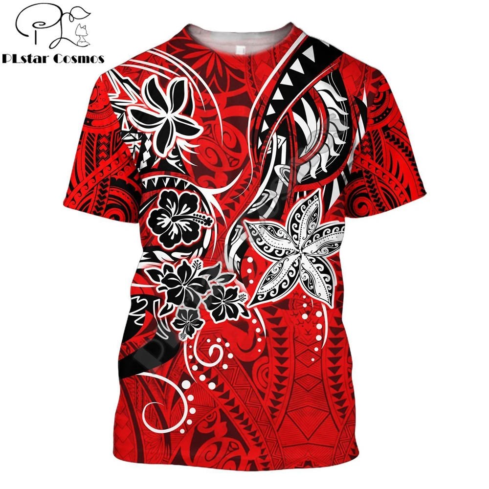 

Полинезийская черепаха тату и цветы 3D печатная Мужская футболка летние повседневные футболки Harajuku с коротким рукавом унисекс Топы