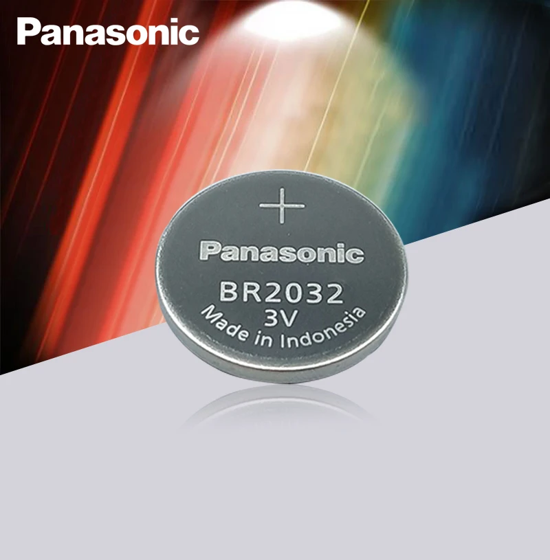 Новые оригинальные батарейки Panasonic 3V BR2032 20 шт./лот BR 2032 с кнопками высокой