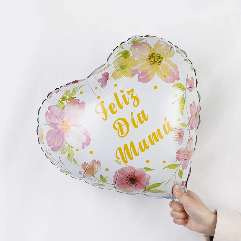 Воздушные шары из фольги в форме сердца Te mo Mama 18 дюймов 1 шт. | Дом и сад