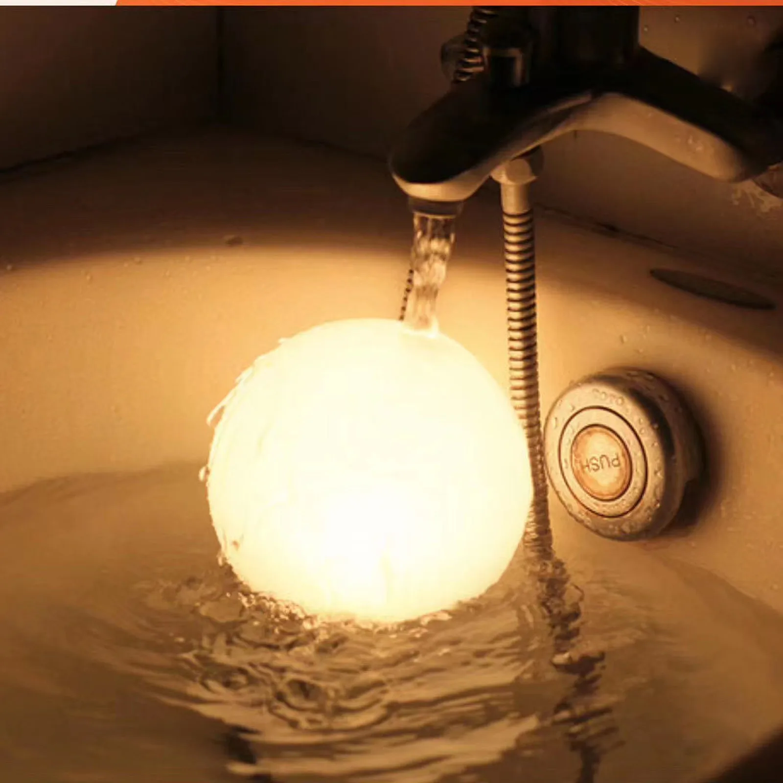 

Hot Sale Foldable Luminous Silicone Personality Charging LED Fun Waterproof Light Ball Crashable Children'sNight Light Ball F