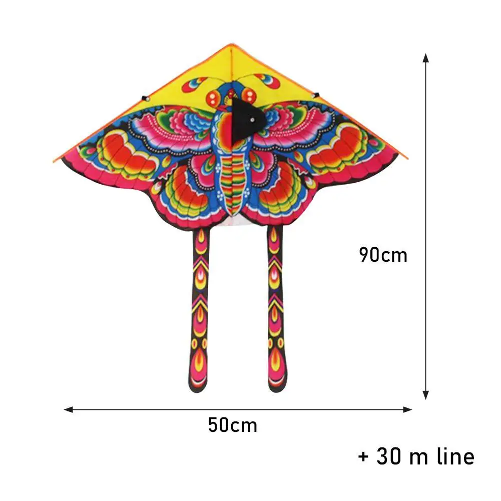 

90cm Children's Cartoon Kite String Dance Kite And Children Accessories Mariposa Toys For Adults Outdoor I8E5