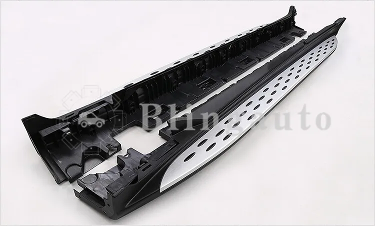 Беговая плата подходит для Mer-cedes Be-nz GLC X253 алюминиевые боковые Nerf шаг бар автомобиля педаль протектор