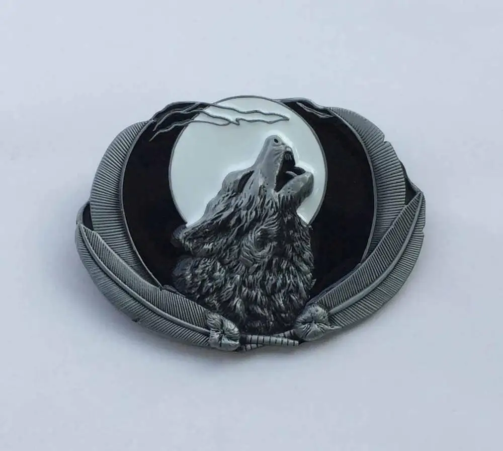 Пряжка для ремня в стиле вестерн волка | Дом и сад