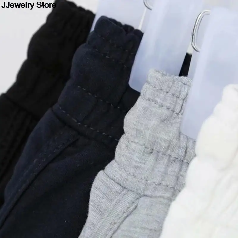 Модные летние повседневные шорты женские эластичные с высокой талией черные