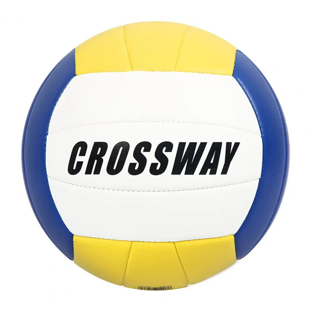 

Crossway Training Volleyball Wear-resistant Leak-proof High Elasticity No.5 Children Adult Soft Sport Volleyball for Fitness