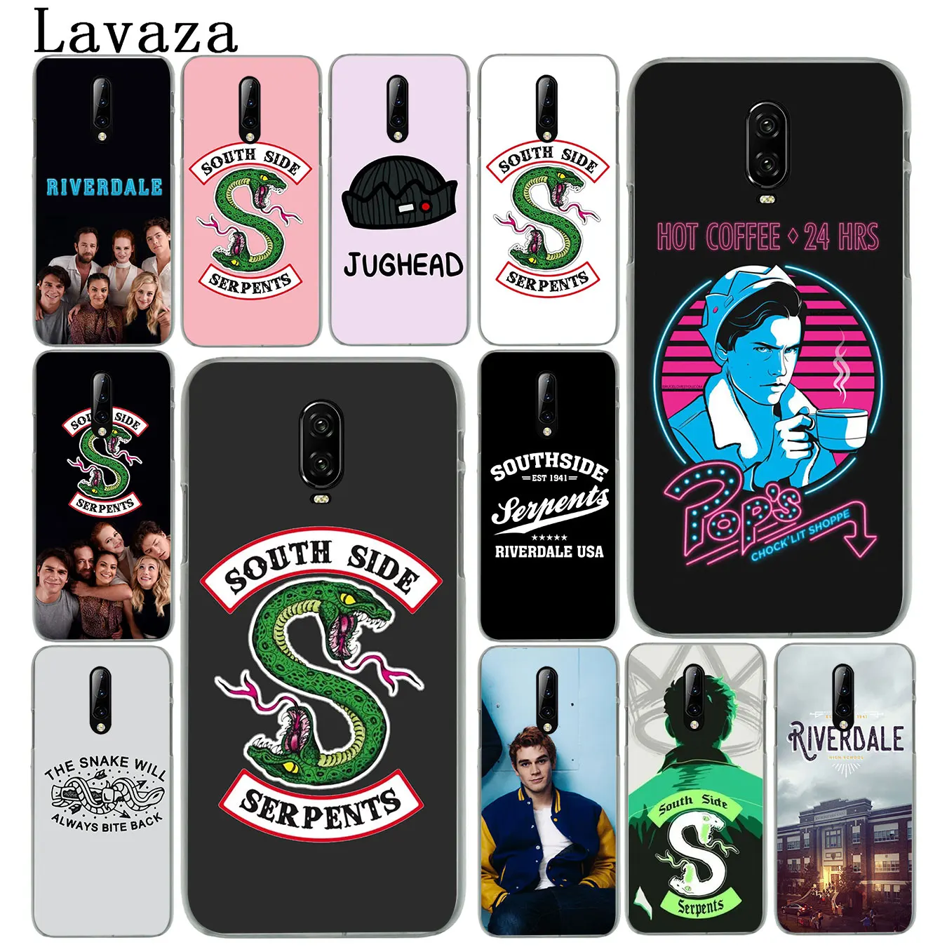 Ханука &quotSouth Side serpents&quot Жесткий Пластик сотовый Чехол для телефона Oneplus 7 7T Pro 6 6T