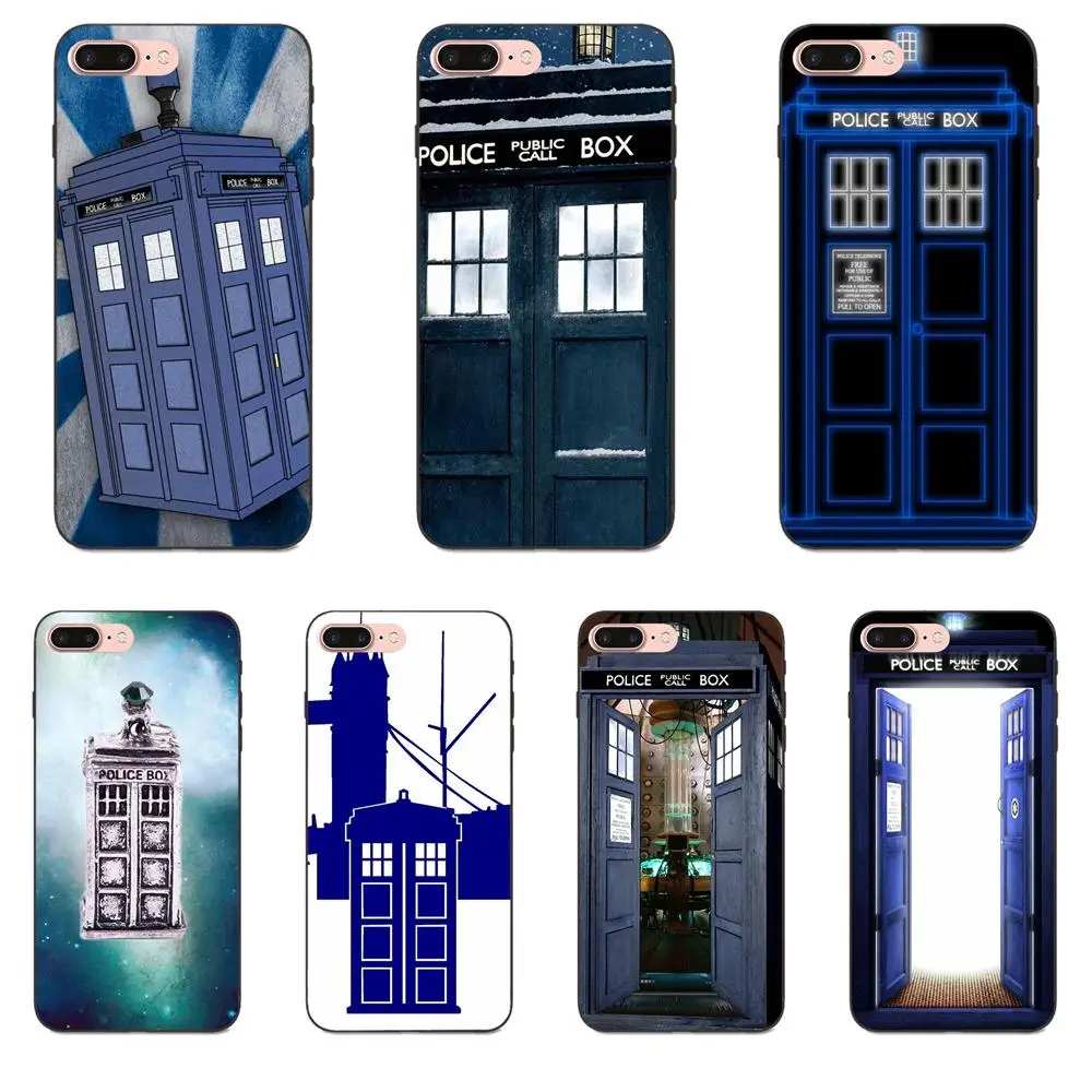 V Tardis Doctor Dr Who Police Box TPU Cute Skin для Huawei nova 2 Plus 2S 3i 4 Y3 Y5 II Y6 Y7 Y9 Lite Prime 2017 2018 2019|Бамперы| |