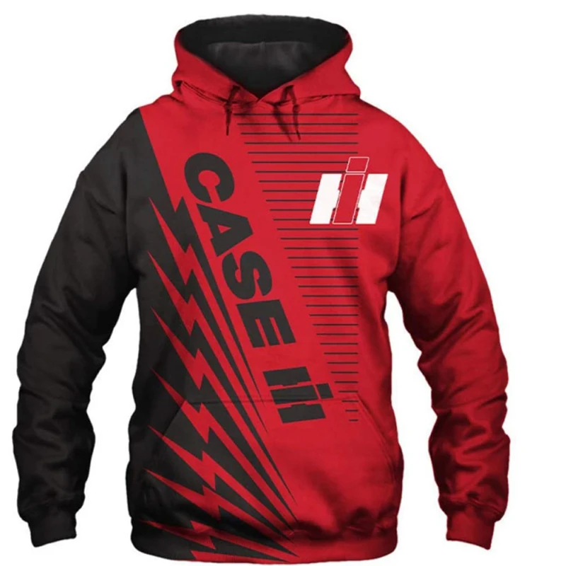 

Men's New Digital Printing CASEH Tractor Logo Hoodie Peripheral Brand Casual Fashion Harajuku high-quality Sweatshirt Clothing