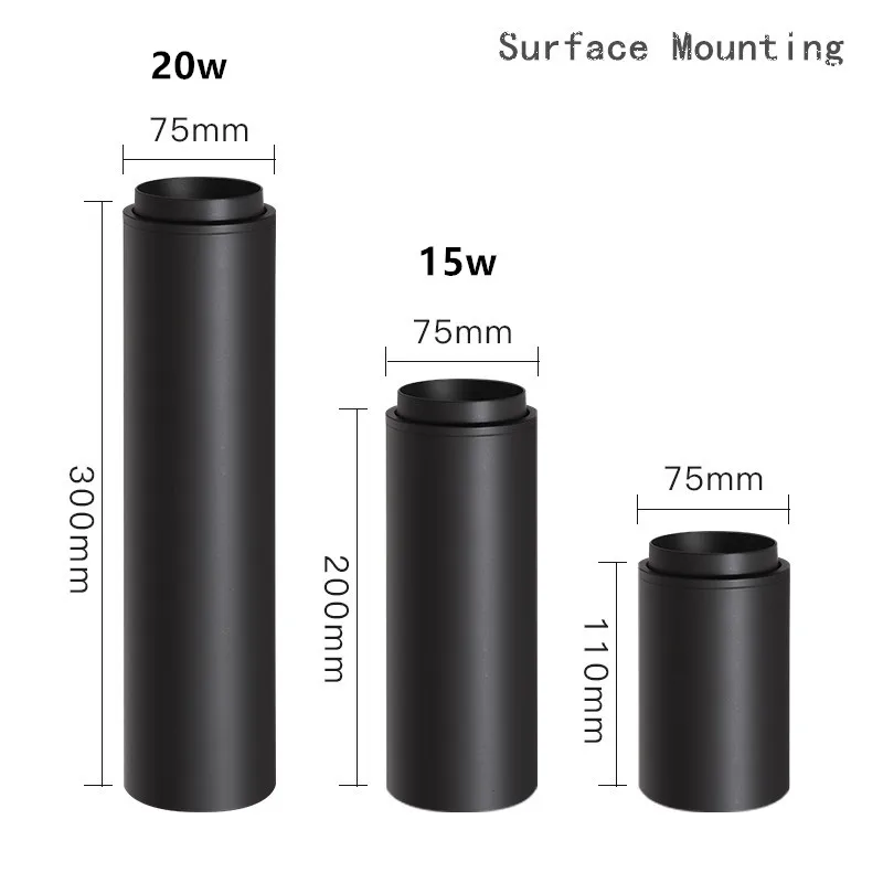 С регулируемой яркостью с поверхностным монтажом светодиодный светильник