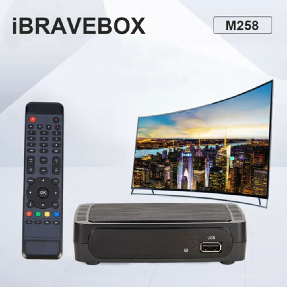 IBRAVEBOX M258 Smart TV Box Digital H.265 Full HD 1080P Youtube Media Player IPTV Set Top Box|ТВ-приставки и медиаплееры| |