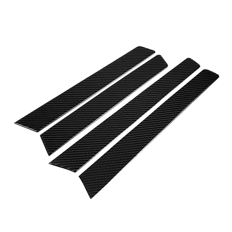 

Carbon Fiber Car Interior Window Door Panel Sticker Cover Trim for Touareg 2011-2018