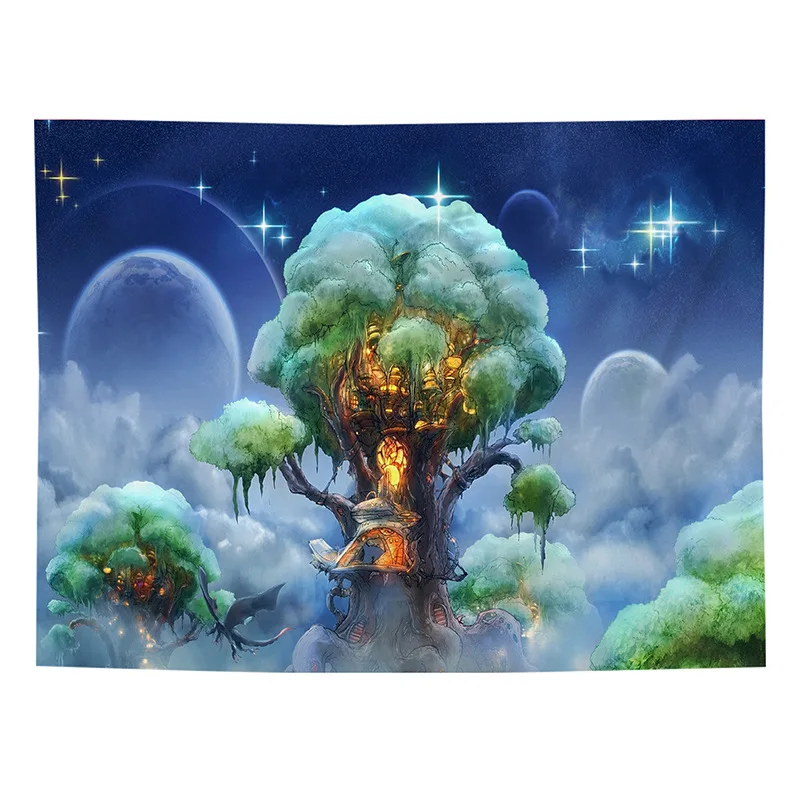 Агрессивный загадочный Фотофон искусственное аниме психоделический Настенный