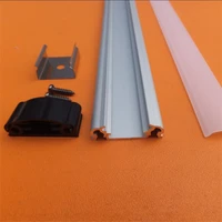 free shipping aluminum fixture channel 2 meter under counter cabinet light kit aluminium profile for led strip