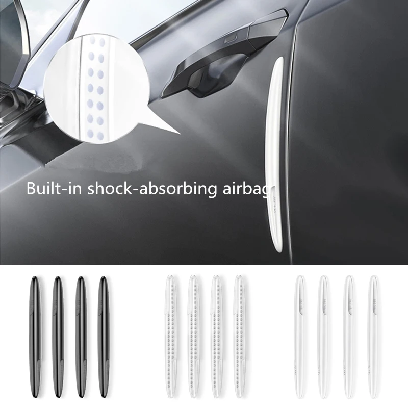 Универсальная Прозрачная защитная наклейка на дверь автомобиля против