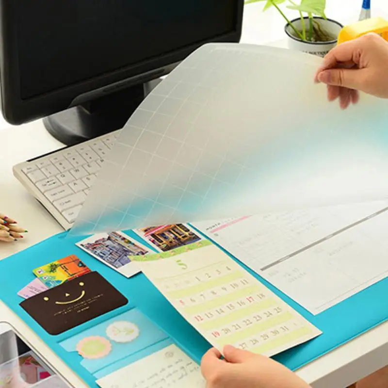 

70.5*32cm Large Size PVC Gaming Mouse Pad Mat For PC Laptop Computer Waterproof Candy Color MousePad MouseMat For Child Gift