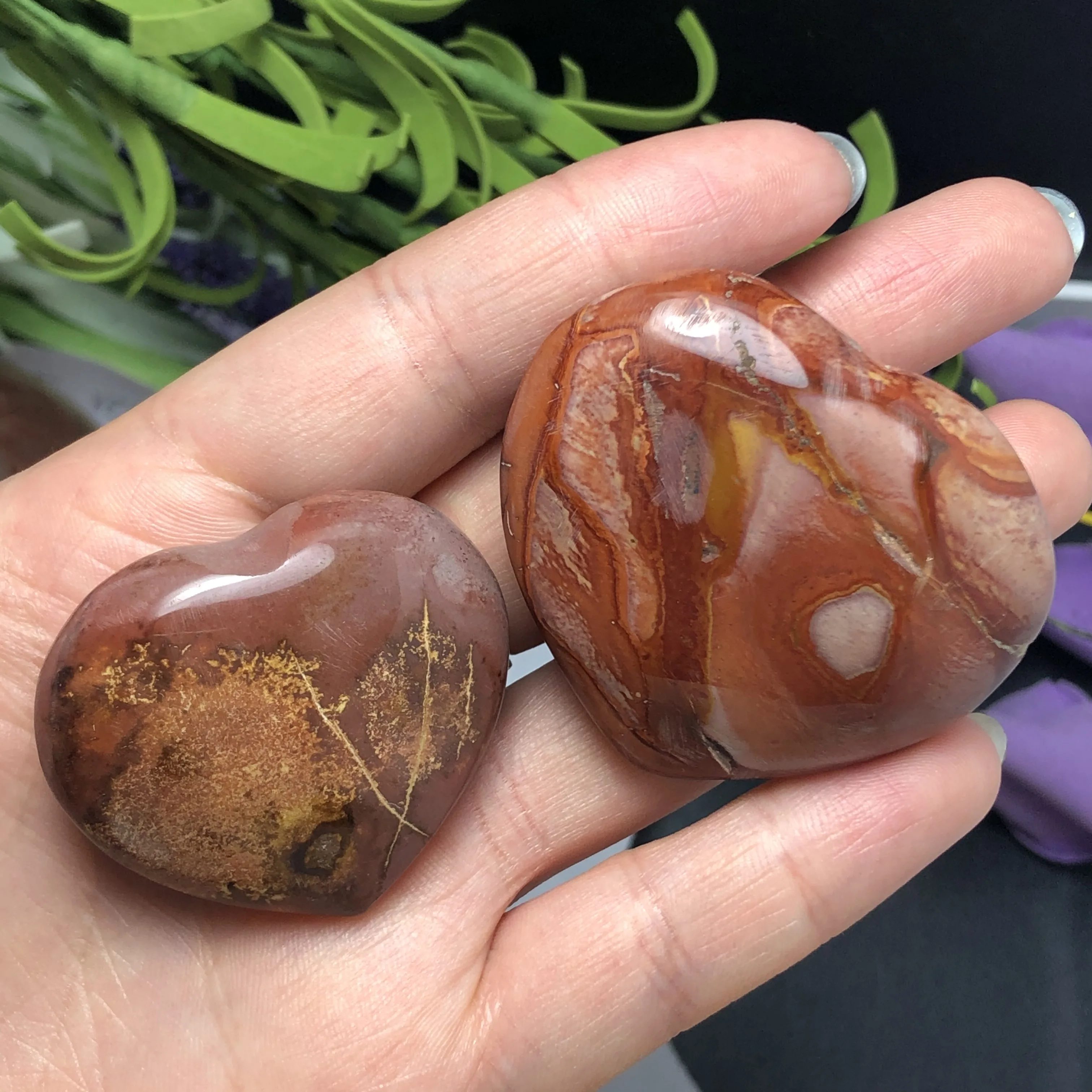 Красивый искусственный кристалл сердце любовь камень мечта Исцеление в