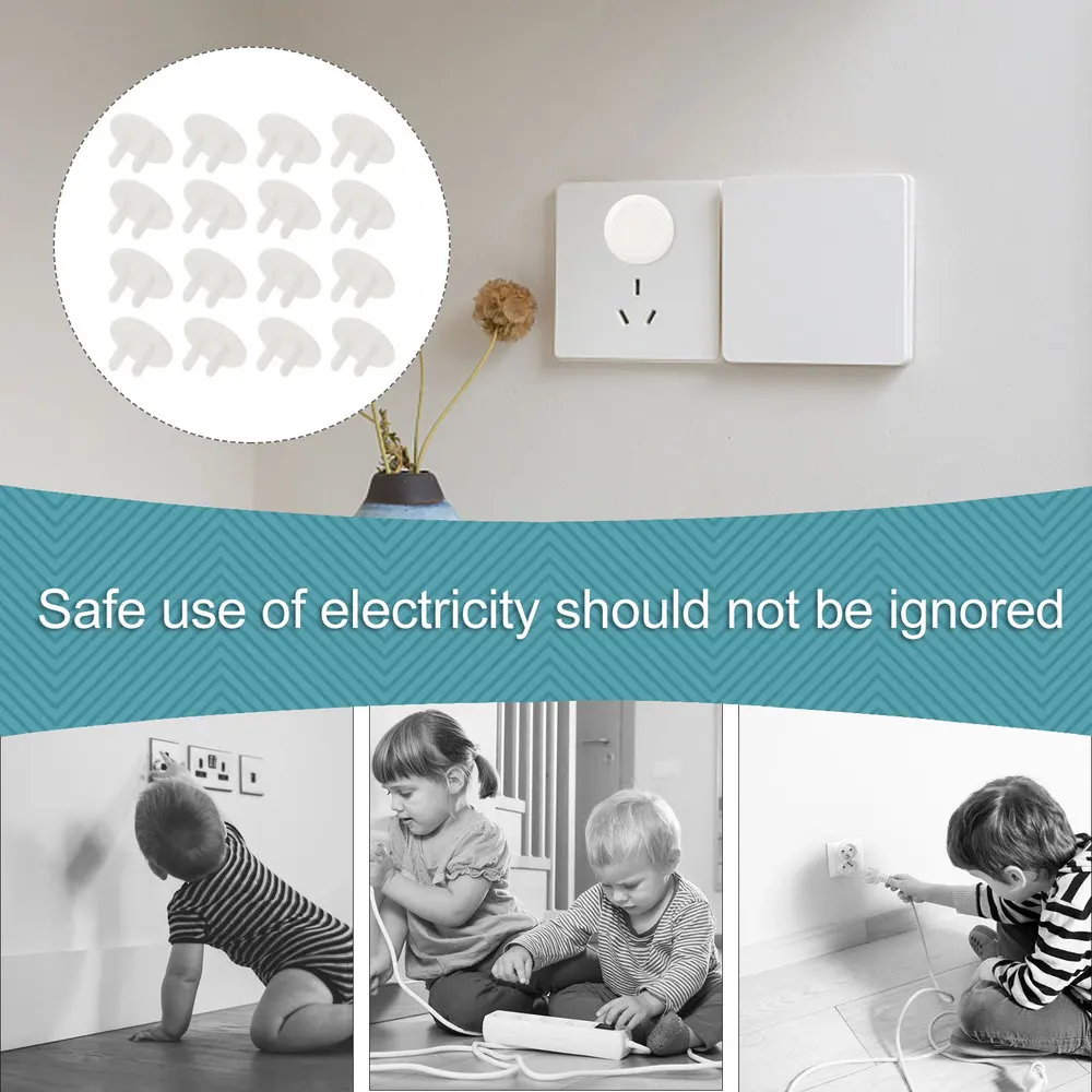 

50Pcs Outlet Covers Child Proof Plug Cover Protector for Electrical Outlets