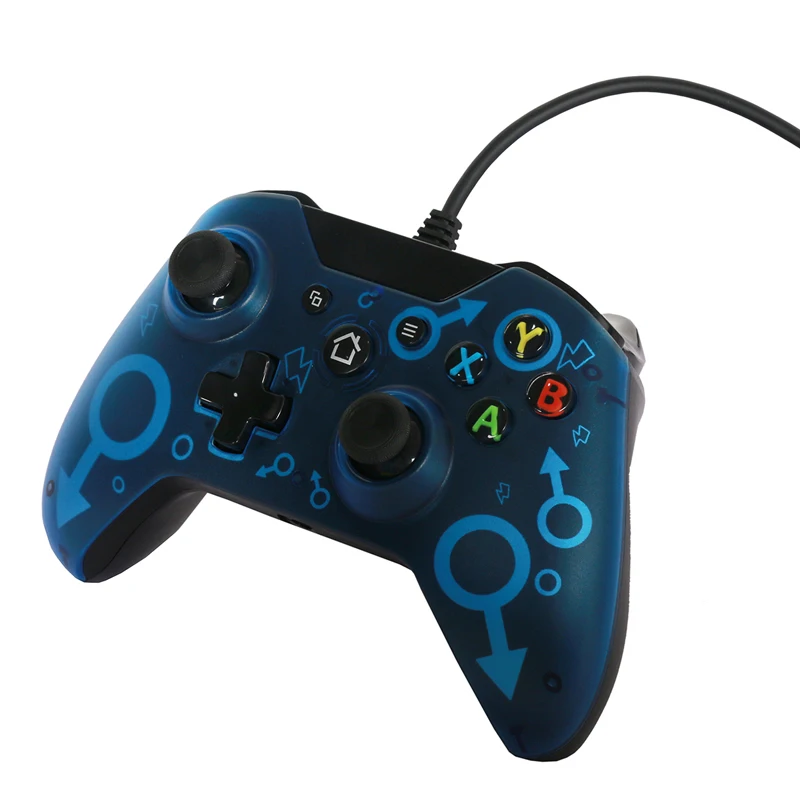 USB проводной контроллер для Xbox one PC игровой двойная вибрация Microsoft One джойстики