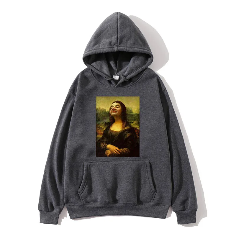 Толстовка мужская с забавным принтом уличная одежда в стиле хип хоп повседневный