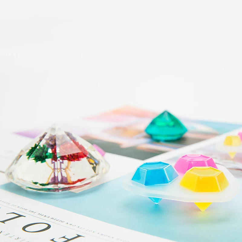 Прозрачная силиконовая форма высушенный цветок смола декоративное ремесло DIY