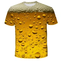 new 3d printing beer fashion men women hip hopt shirt plus size s 7xl harajuku graphic t shirts