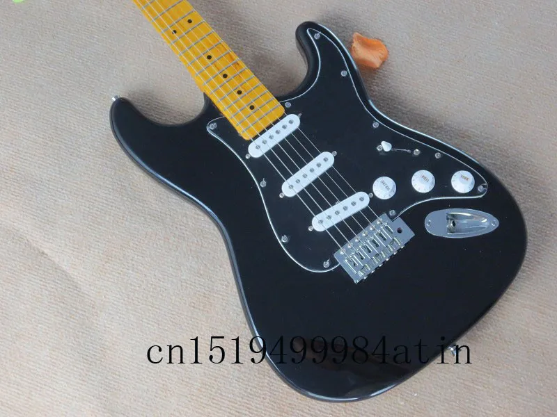 New Arrival 6 string black Electric Guitar !! @8 | Спорт и развлечения