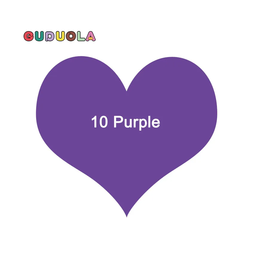 Purple Детские игрушки "сделай сам", 36 цветов, светильник, мягкая полимерная глина, развивающая игрушка, умный пластиковый ИНН, 20 г, пластиковая коробка - Цвет: Purple