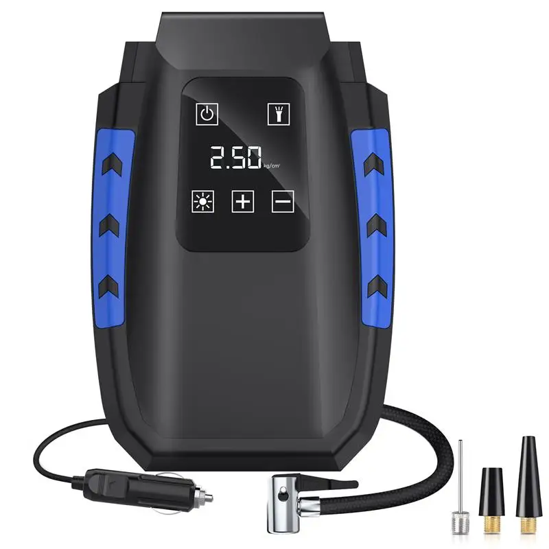 

FYLINA Inflatable Pump Updated Touch Screen Air Compressor Pump More Convenient Use For Car Bicycle Motorcycle