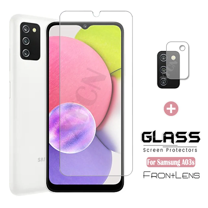 

Tempered Glass For Samsung Galaxy A02s A03s Screen Protector Glass For Samsun A 02s A03 s Camera Lens Film Samsumg Sansung A 03s