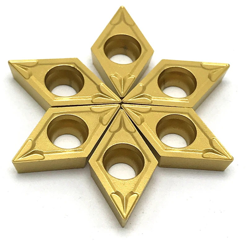 

DCMT11T304 VP15TF Carbide insert Internal turning tool high quality Lathe tools DCMT 11T304 turning insert CNC Cutting tool