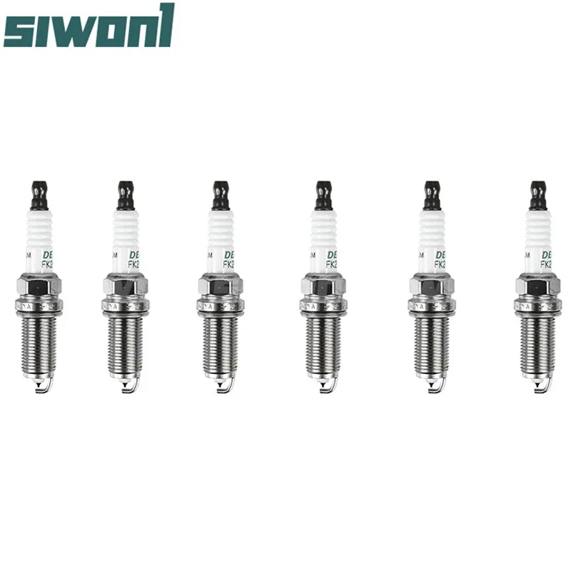 

6Pcs Spark Plugs 22401-EW61C FXE22HR11 For Nissan Altima Infiniti EX35 3.5L Quest V6 22401EW61C FXE22HR-11