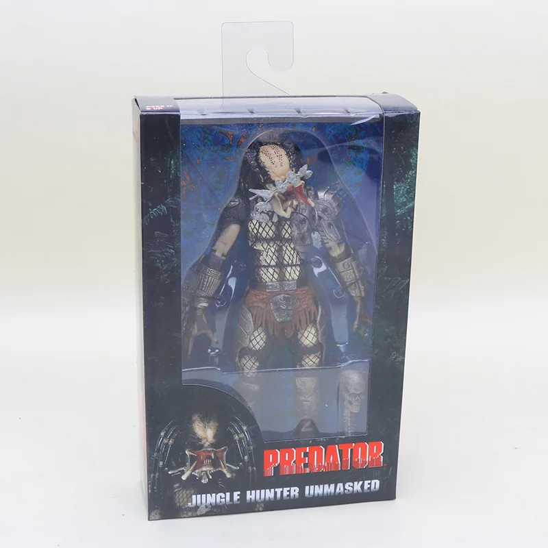 6764 open mouth box 18-20 см NECA Джокер клоун BJD Хищник пятница 13-я последняя часть Jason Voorhees Ultimate Jungle Hunter ПВХ фигурка - Цвет: 6764 open mouth box