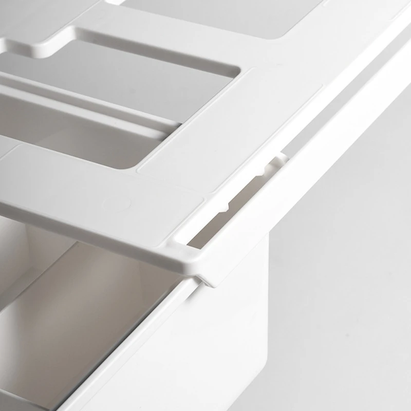 

Self Adhesive Under Desk Drawer Storage Box Hidden Organizer Holder for Socks New 2021