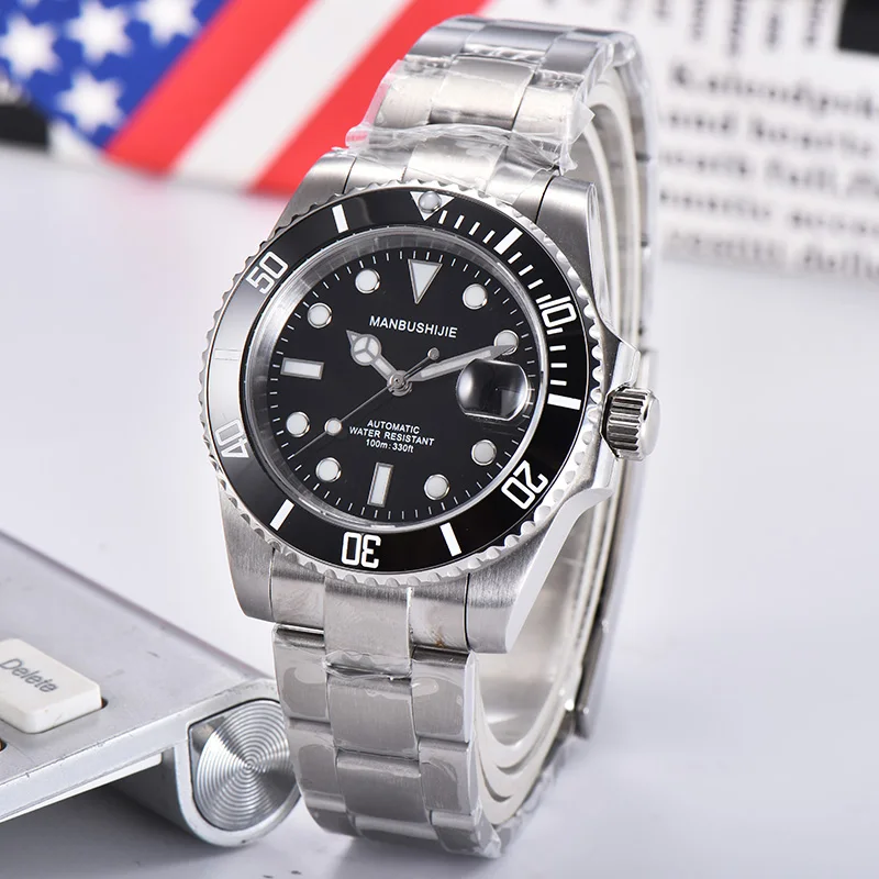 Часы мужские механические с хронографом и датой водонепроницаемые|Мужские часы|