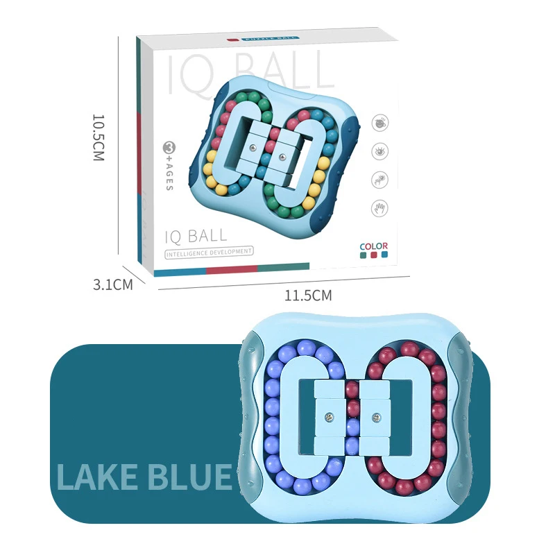 Спиннинг волшебные бобы антистрессовый куб игрушки беспокойство фиджет