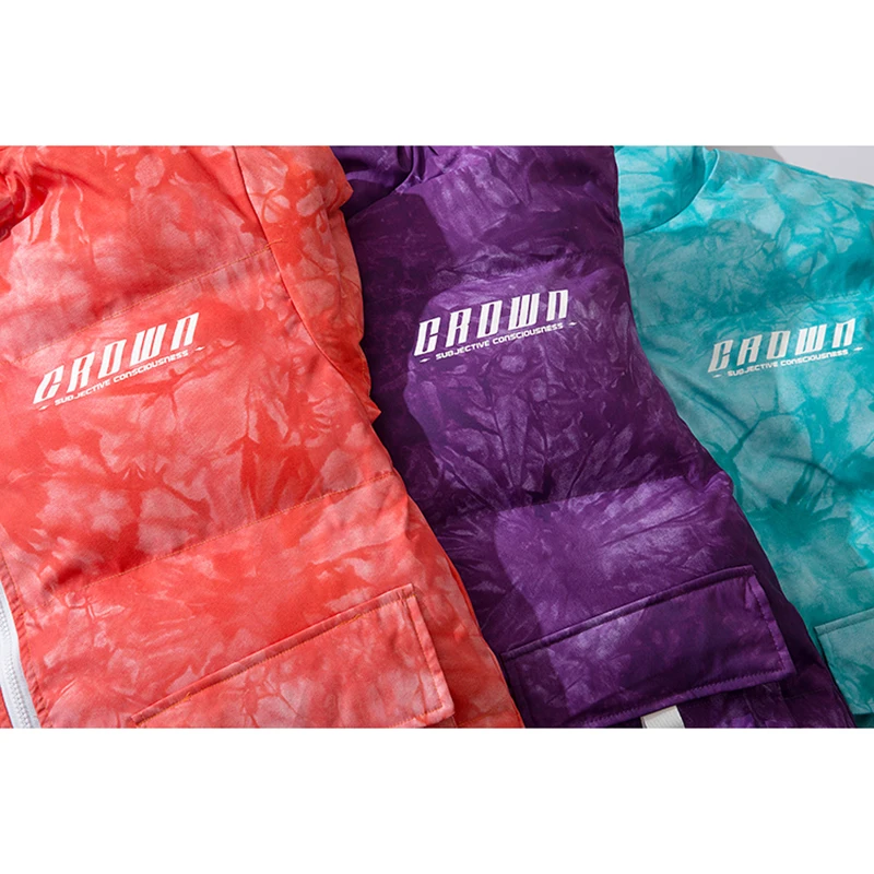 Мужская парка с ленточным карманом куртка Commander зимняя женская ветровка