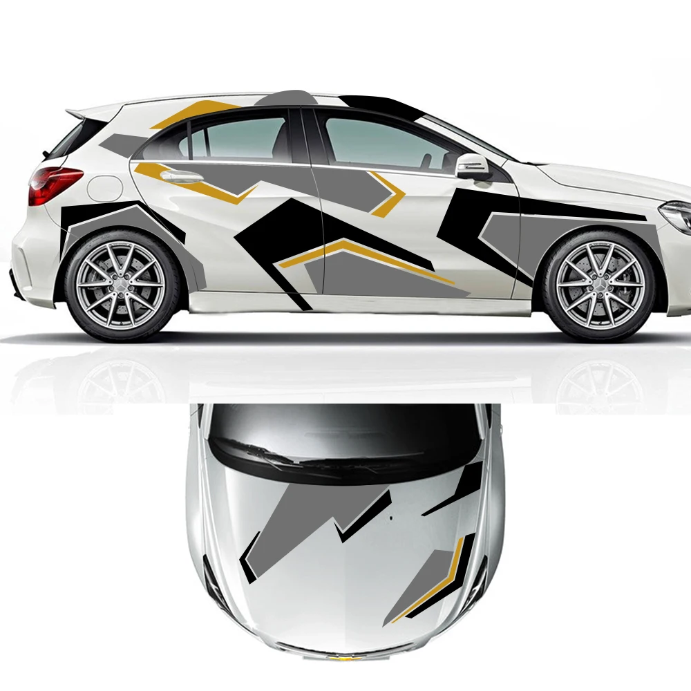 Наклейки на весь корпус автомобиля для Land Rover Discovery 3 4 2 Freelander Evoque Velar superвзимаемая