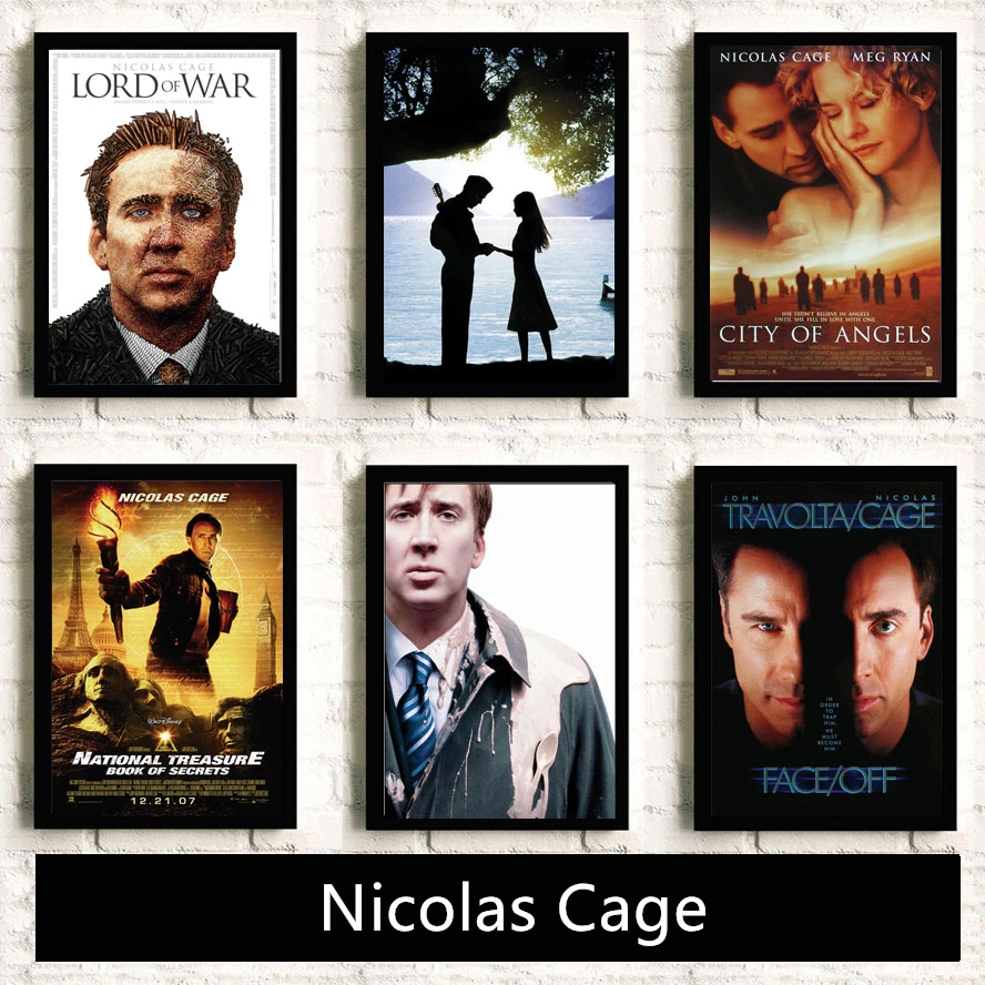 Фотография Николаса Кейдж из фильма &quotЗвездные комиксы&quot панель картина печать