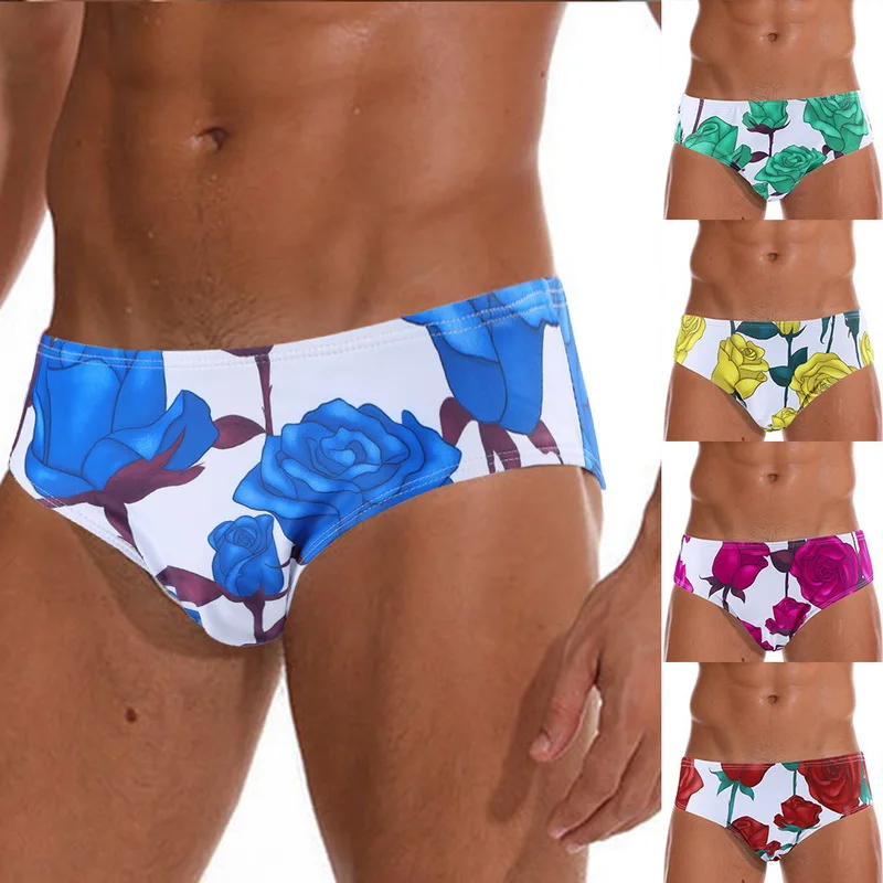 HEFLASHOR сексуальные мужские плавки купальник с низкой посадкой Быстросохнущий