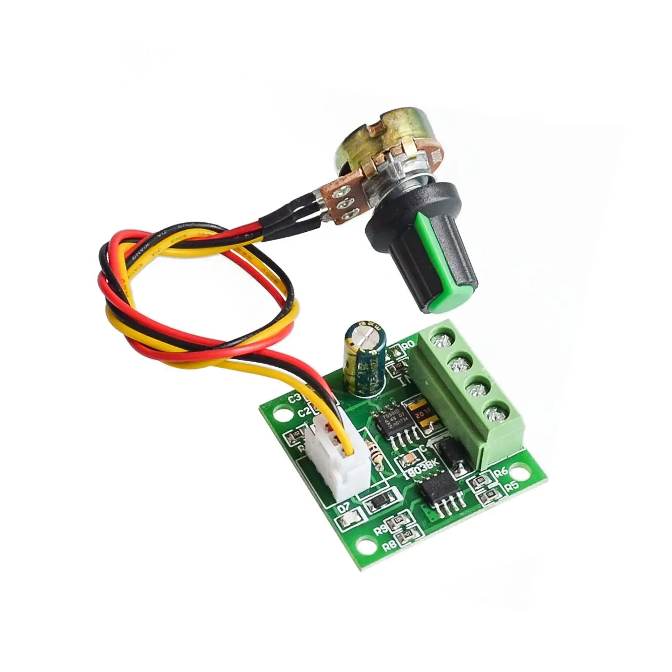 1 8 V 3/5/6/12 2A PWM контроль скорости двигателя постоянного тока/w Переключатель