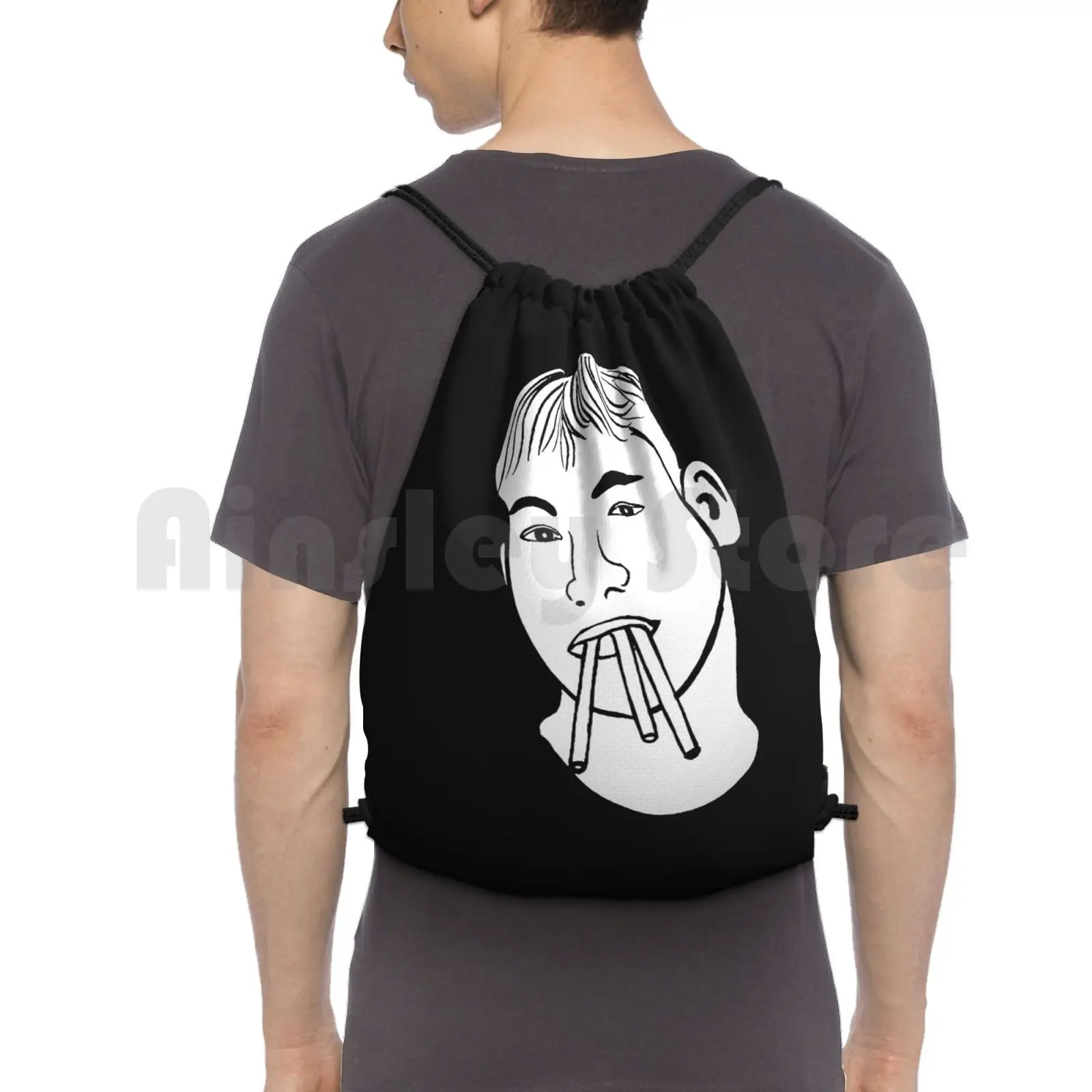 

Рюкзак Yung Hurn на шнурке, сумка для верховой езды, альпинизма, тренажерный зал Yung Hurn 1220 Livefromearth Live From Earth Rin