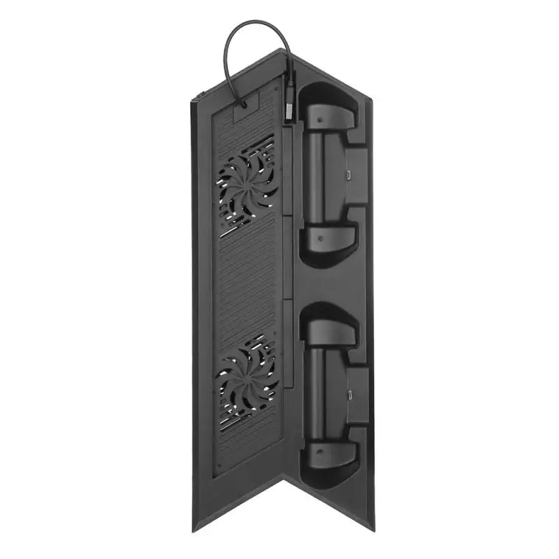 Многофункциональная вертикальная подставка для PS4 2020 с вентилятором охлаждения